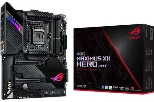 Alt view image 8 of 12 - ASUS ROG MAXIMUS XII HERO Intel LGA 1200 ATX Motherboard