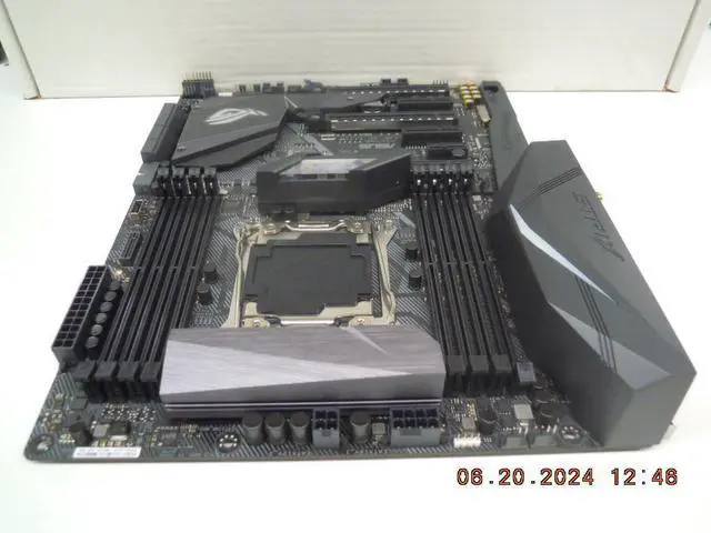 Alt view image 7 of 10 - ASUS ROG STRIX X299-E GAMING LGA 2066 802.11 AC ATX Motherboard for Intel Core i9 and i7 X-Series CPU