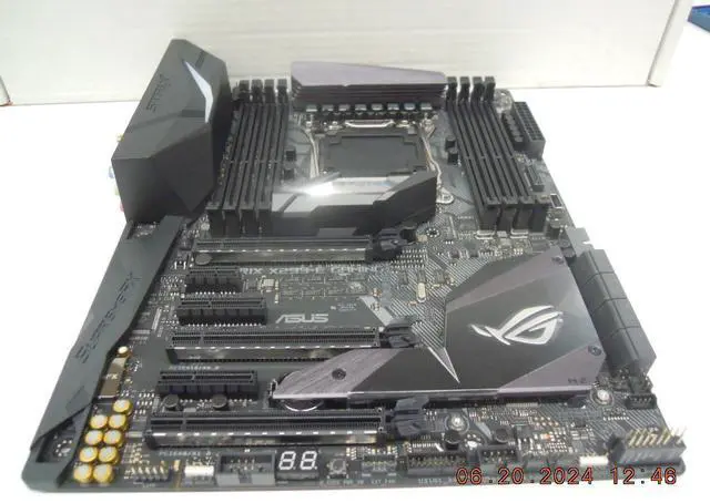 Alt view image 6 of 10 - ASUS ROG STRIX X299-E GAMING LGA 2066 802.11 AC ATX Motherboard for Intel Core i9 and i7 X-Series CPU