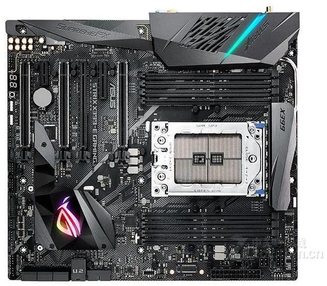 Alt view image 8 of 8 - ASUS ROG STRIX X399-E GAMING Socket TR4 DDR4 128GB E-ATX Motherboard