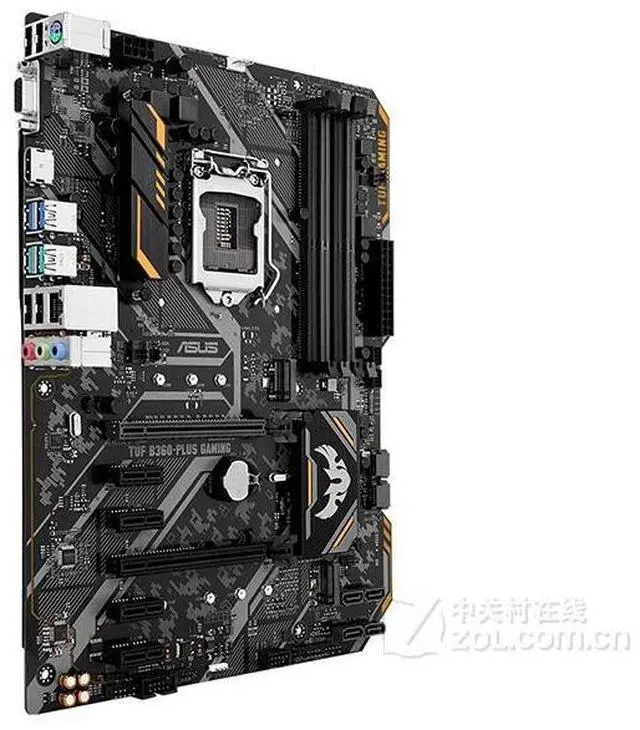 Alt view image 5 of 8 - ASUS TUF B360-PLUS GAMING LGA 1151 DDR4 64GB ATX Motherboard