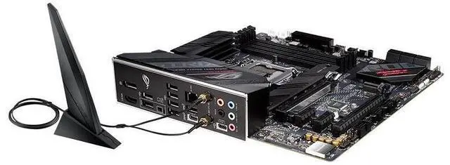 Alt view image 8 of 8 - ASUS ROG STRIX B560-G GAMING WIFI LGA 1200 DDR4 128GB Micro ATX Motherboard