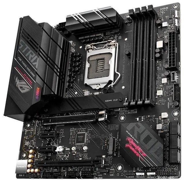 Alt view image 6 of 8 - ASUS ROG STRIX B560-G GAMING WIFI LGA 1200 DDR4 128GB Micro ATX Motherboard
