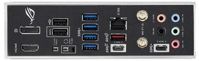 Alt view image 6 of 6 - ASUS ROG STRIX B660-F GAMING WIFI LGA 1700 DDR5 192GB ATX Motherboard