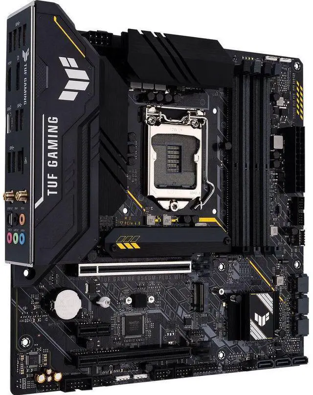 Alt view image 6 of 6 - ASUS TUF GAMING B560M-PLUS WIFI Intel B560 1200 LGA MicroATX Desktop Motherboard