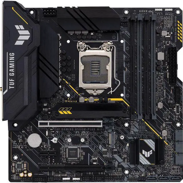 Alt view image 5 of 6 - ASUS TUF GAMING B560M-PLUS WIFI Intel B560 1200 LGA MicroATX Desktop Motherboard