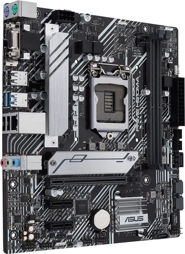 Alt view image 6 of 7 - ASUS PRIME H510M-A LGA 1200 Intel H510 MicroATX M.2 Desktop Motherboard B