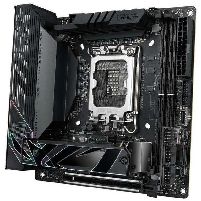 Alt view image 6 of 10 - ASUS ROG STRIX Z790-I GAMING WIFI LGA 1700 DDR5 96GB Mini-ITX Motherboard