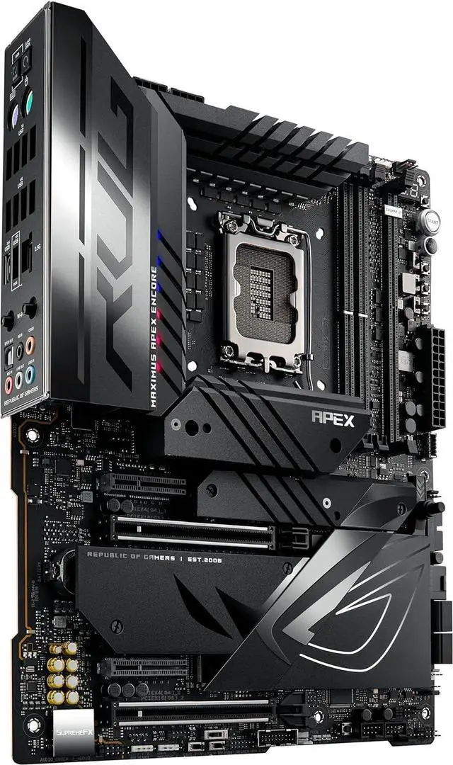 Alt view image 7 of 10 - ASUS ROG MAXIMUS Z790 APEX ENCORE Motherboards Intel