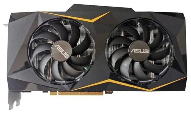 Alt view image 5 of 5 - ASUS Gaming GeForce GTX 1660 SUPER Overclocked 6GB GDDR 6 Dual-fan Edition HDMI DP DVI Gaming Graphics Card (GTX1660S-O6G-GAMING)