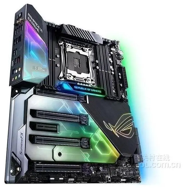 Alt view image 7 of 8 - ASUS ROG Rampage VI Extreme LGA 2066 DDR4 64GB E-ATX Motherboard