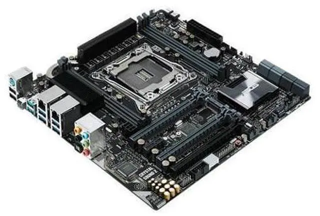 Alt view image 5 of 9 - ASUS X99-M WS/SE - Motherboard - micro ATX - LGA2011-v3 Socket - X99 - USB 3.0, USB 3.1 - 2 x Gigabit LAN - HD Audio (8-channel)