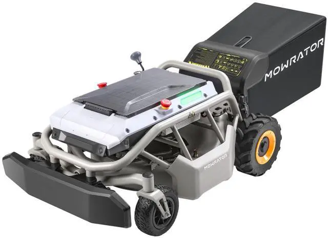 Main image of Mowrator Remote Control Lawn Mower S1 2WD 56V12Ah, Robot Lawn Mower Multi-Functions With 1.5-4.3 Inch Cutting Height 21 Inch Real Blade, Robotic Lawn Mower For 45% Slope(24°) With Mowing 0.75 Acres