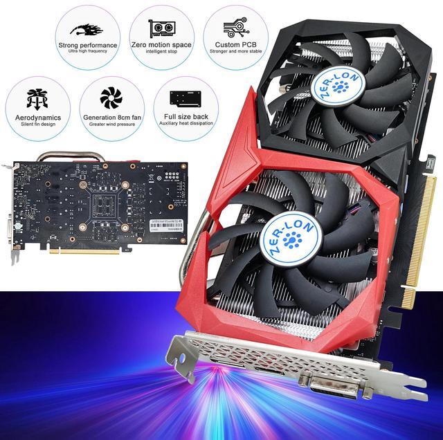 Alt view image 5 of 6 - ZER LON GeForce GTX 1660 Super 6GB Graphics Cards, GDRR6 192Bit PCIE 3.0X16 Computer Gaming Gpu, Dual Freeze Fans Video Card with HDMI/DP/DVI Ports Support 4K and 8K HD