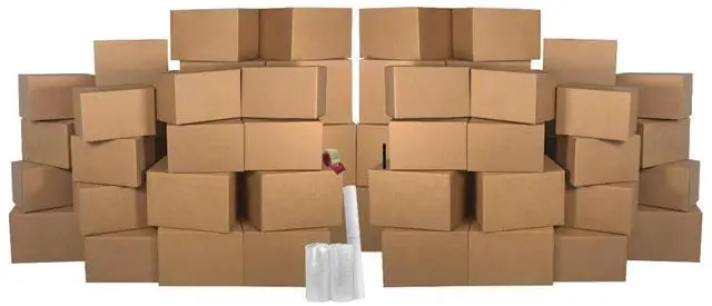 Main image of UBMOVE 4 Room Basic Kit 52 Moving Boxes & Packing Materials