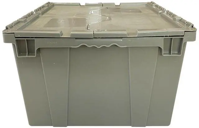 Main image of UBMOVE Handheld Attached Lid Container 21.9" x 15.3" x 17.2" Gray