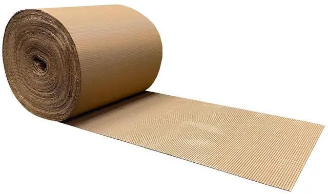 Main image of UOFFICE Corrugated Wrap 18" x 250' x 1/8" Thick - B Flute - Cardboard Wrap