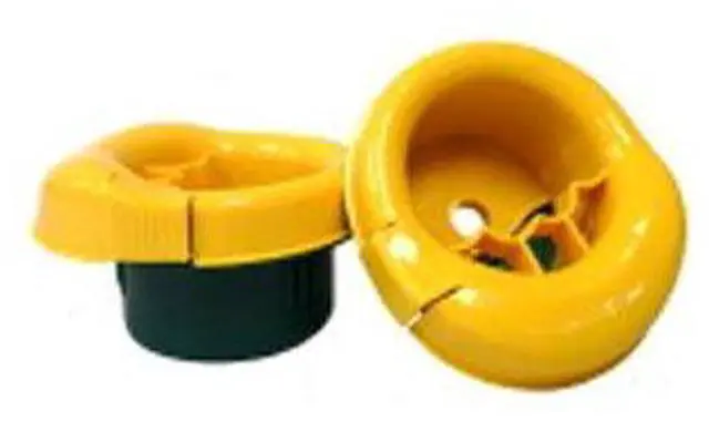 Main image of UOFFICE Hand Saver Stretch Dispenser Cups (Pair) For 3" cores 12"- 20" Stretch