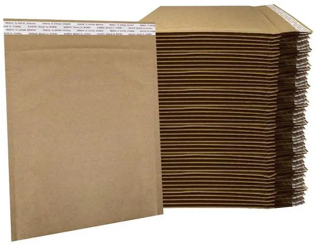 Main image of UOFFICE HoneyComb Natural Kraft Paper Shipping Mailers (Pack of 30, #2 - 8.5" x 11")