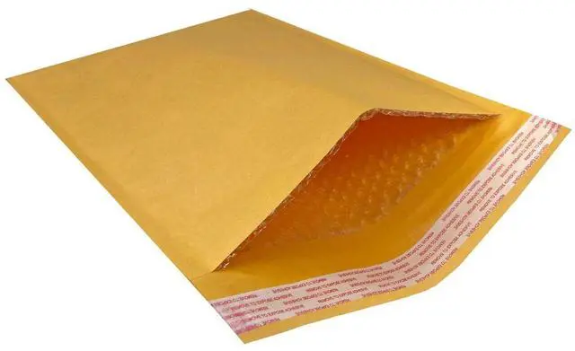 Main image of UOFFICE 1000 Kraft Bubble Mailers 10.5x16" - #5 Self-Seal Padded Envelopes
