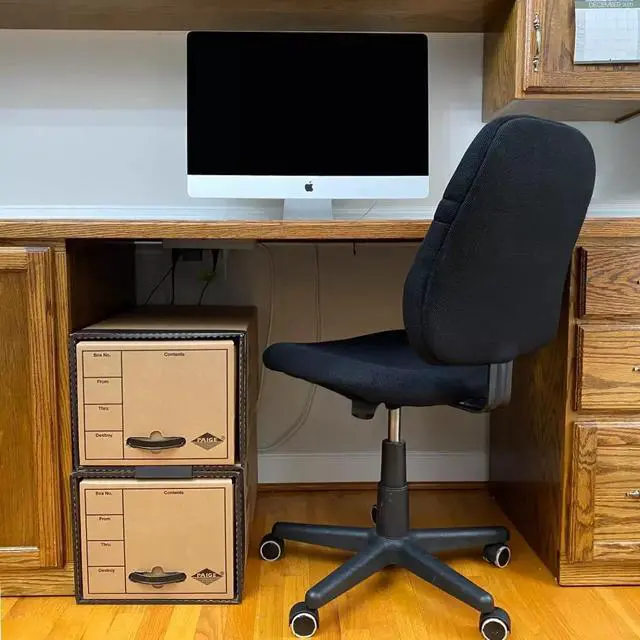 Alt view image 7 of 7 - UOFFICE Quick Stack Drawer File Boxes, 24" x 12.5" x 10.5", 2 Pack