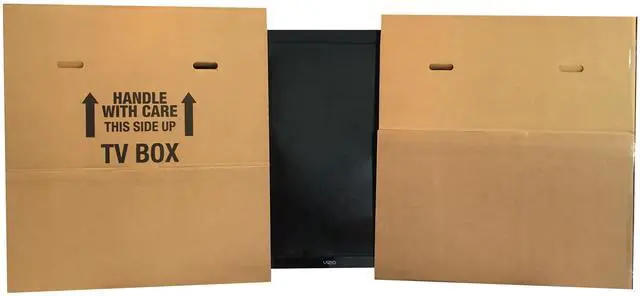 Alt view image 6 of 7 - UBMOVE TV Moving Box Fits Up to 70" (2 Pack)