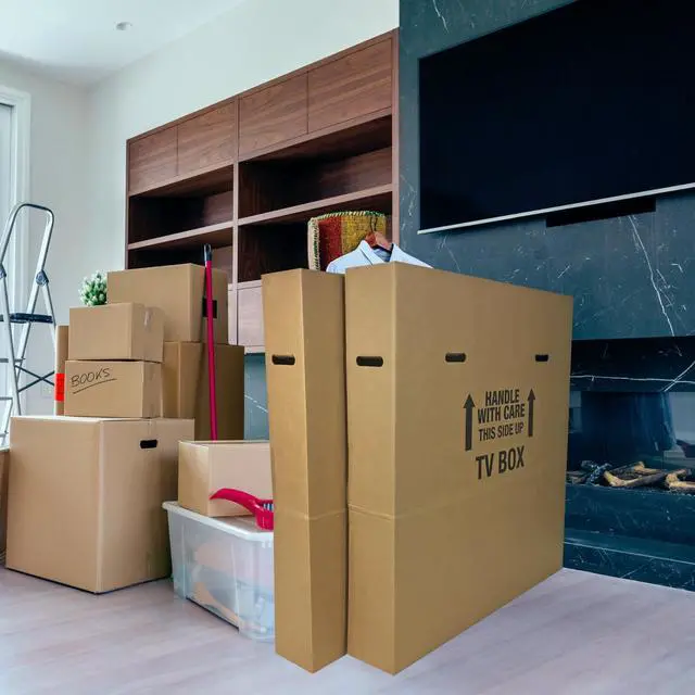 Alt view image 5 of 7 - UBMOVE TV Moving Box Fits Up to 70" (2 Pack)