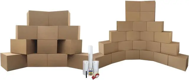 Alt view image 6 of 7 - UBMOVE Smart Moving Bigger Boxes Kit #3 34 Moving Boxes & Packing Supplies