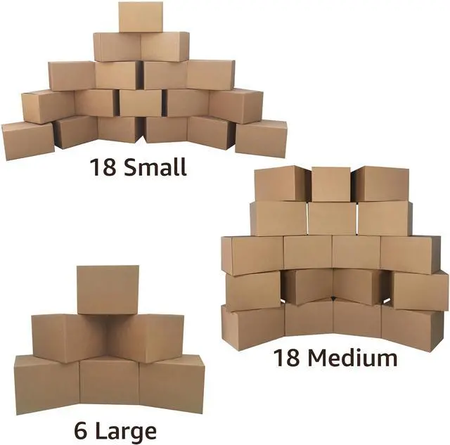 Alt view image 4 of 7 - UBMOVE 3 Room Basic Kit 42 Packing Boxes and Supplies for Moving