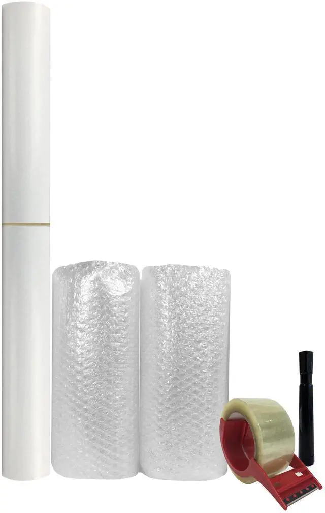 Alt view image 2 of 7 - UBMOVE Wardrobe Moving Kit #5 Medium, Large, XL 52 Boxes 3 Shorty Wardrobes & Moving Supplies