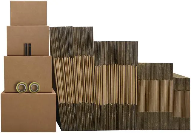 Alt view image 3 of 7 - UBMOVE 9 Room Economy Kit 104 Moving Boxes & Packing Supplies