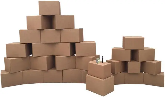 Alt view image 6 of 7 - UBMOVE Moving Boxes Value Economy Kit 30 Boxes & Moving Supplies