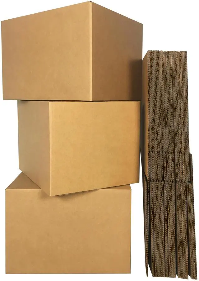 Alt view image 4 of 7 - UBMOVE Medium Cardboard Moving Boxes (20 Pack) 18 x 14 x 12-Inch