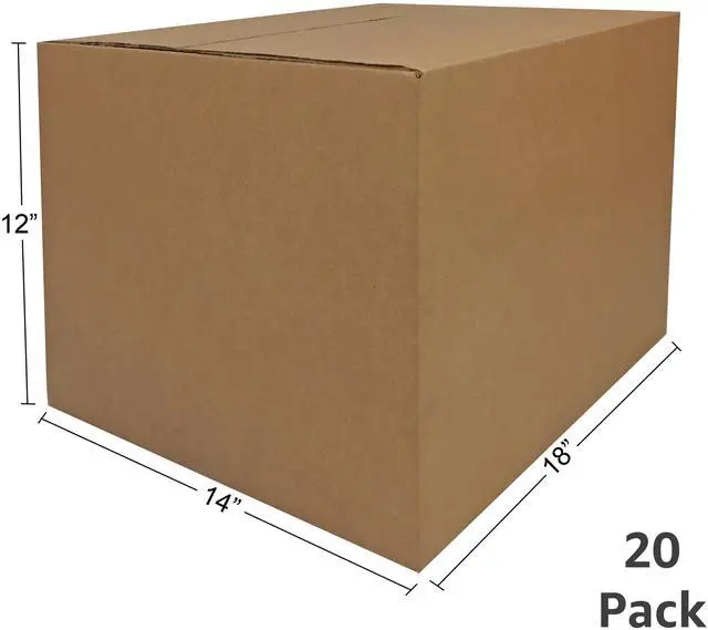 Alt view image 7 of 7 - UBMOVE Medium Cardboard Moving Boxes (20 Pack) 18 x 14 x 12-Inch