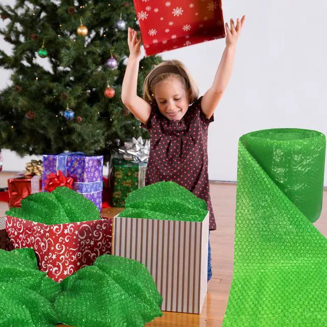 Alt view image 6 of 7 - UBMOVE Green Bubble Small 3/16" 12" Wide-175-Feet Perforated Every 12"