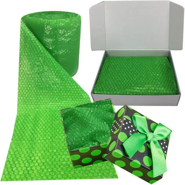 Alt view image 5 of 7 - UBMOVE Green Bubble Small 3/16" 12" Wide-175-Feet Perforated Every 12"