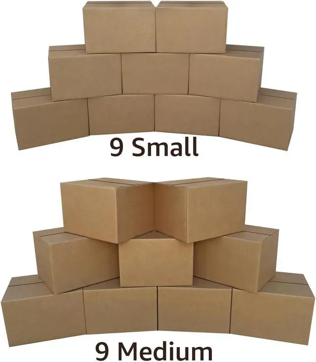 Alt view image 3 of 7 - UBMOVE Basic Moving Boxes Kit #1 + Supplies 18 Moving Boxes, Bubble, & Tape