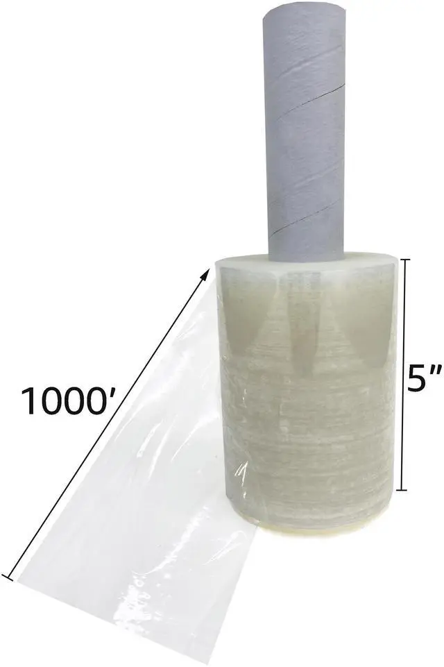 Alt view image 3 of 5 - UBMOVE Mini Stretch Wrap 5" x 1000' 80 G 12 Pack