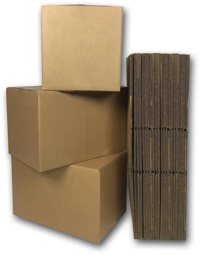 Alt view image 5 of 7 - UBMOVE Small Moving Boxes (25 Pack) Size: 16x10x10" Packing Cardboard Box