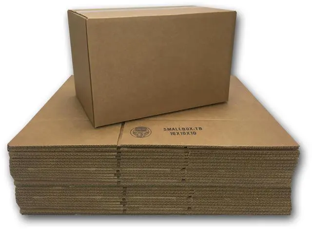 Alt view image 6 of 7 - UBMOVE Small Moving Boxes (25 Pack) Size: 16x10x10" Packing Cardboard Box