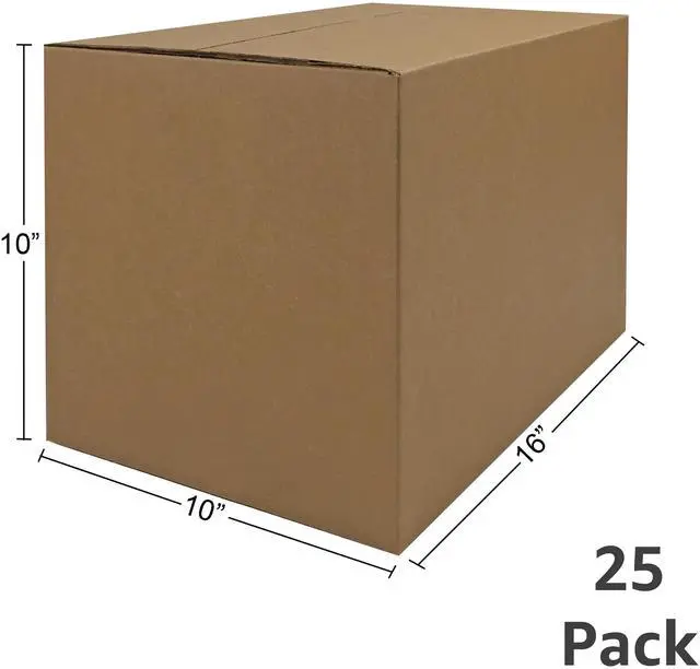 Alt view image 7 of 7 - UBMOVE Small Moving Boxes (25 Pack) Size: 16x10x10" Packing Cardboard Box