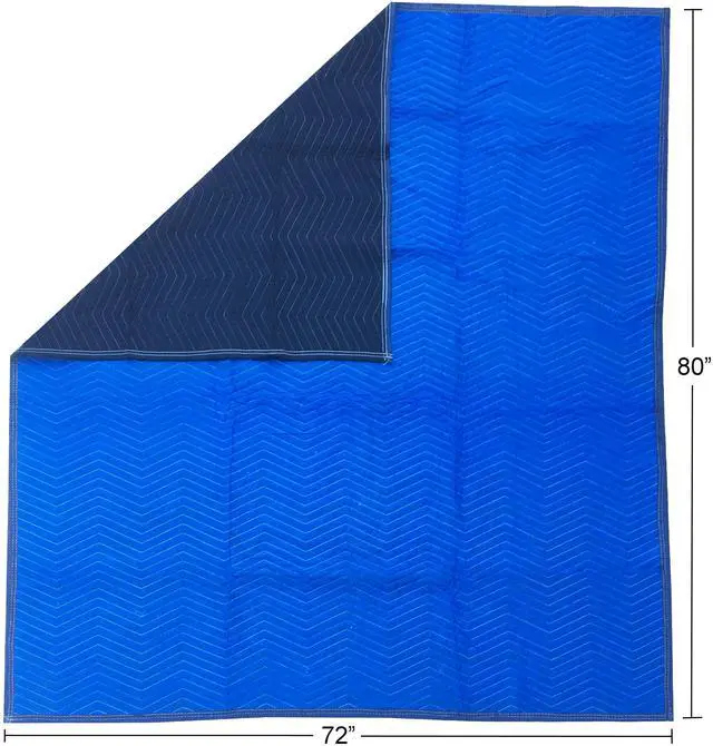 Alt view image 7 of 7 - UBMOVE 2 Supreme Moving Blanket 72x80" Heavy Duty 85# Quality Fabric