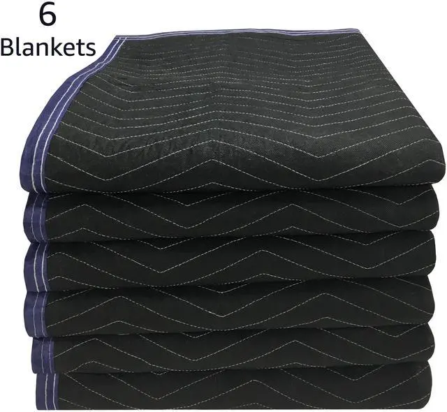 Alt view image 2 of 7 - UBMOVE 6 Performance Moving Blankets 55# per Dozen Professional Quality