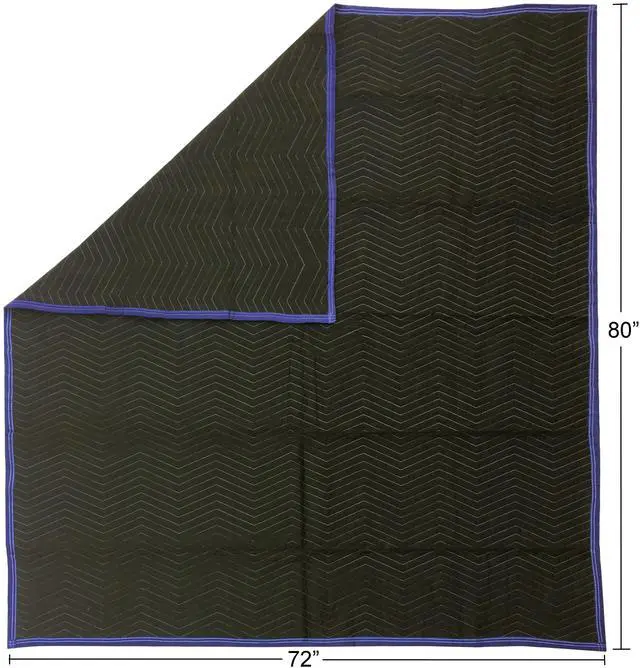 Alt view image 4 of 7 - UBMOVE 6 Performance Moving Blankets 55# per Dozen Professional Quality