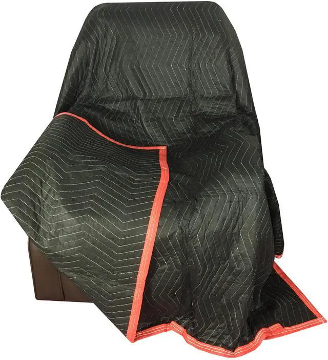 Alt view image 2 of 7 - UBMOVE 2 Pack of Deluxe Moving Blankets - 5.42lbs/each - Protective Shipping
