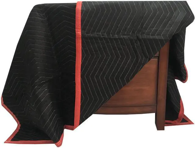 Alt view image 4 of 7 - UBMOVE 2 Pack of Deluxe Moving Blankets - 5.42lbs/each - Protective Shipping