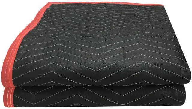 Alt view image 7 of 7 - UBMOVE 2 Pack of Deluxe Moving Blankets - 5.42lbs/each - Protective Shipping