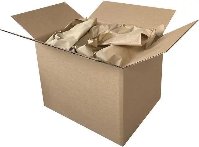 Alt view image 5 of 7 - UOFFICE Corrugated Wrap 30" x 250' x 1/8" Thick - B Flute Cardboard Wrap