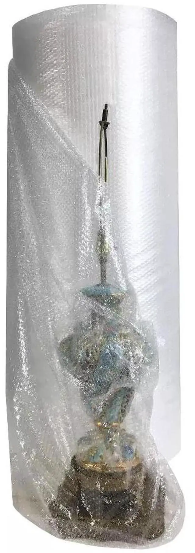 Alt view image 6 of 7 - UOFFICE Bubble Rolls 700' x 48" Wide - Small Bubbles 3/16" Wrap Perforated
