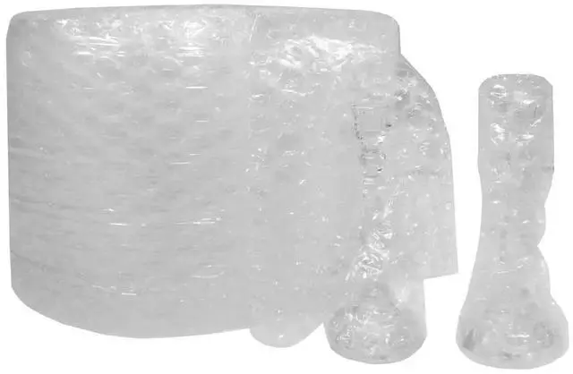 Alt view image 3 of 7 - UOFFICE Bubble Cushioning Wrap Roll - 1600 Ft x 12" Wide - Medium 5/16" Sized Bubbles